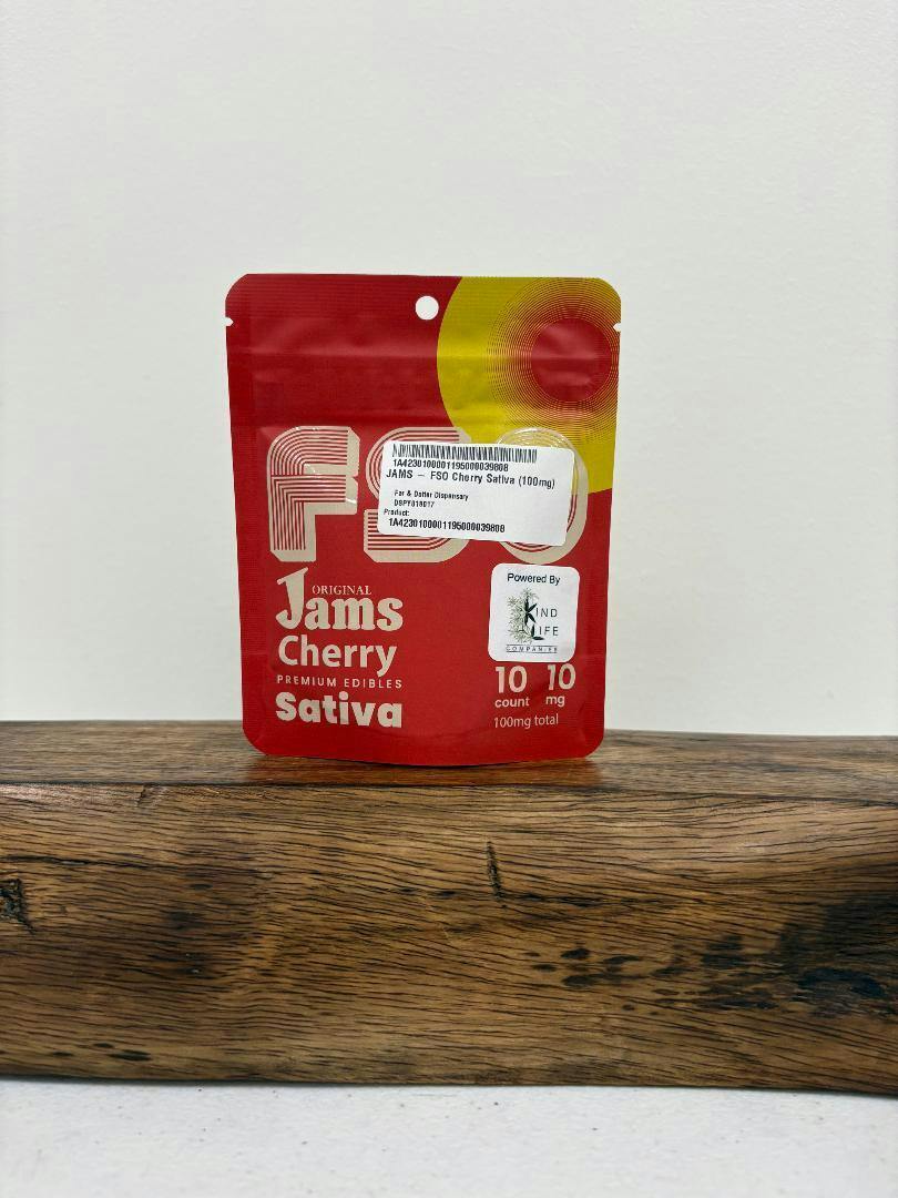 JAMS - FSO Cherry Sativa (100mg)