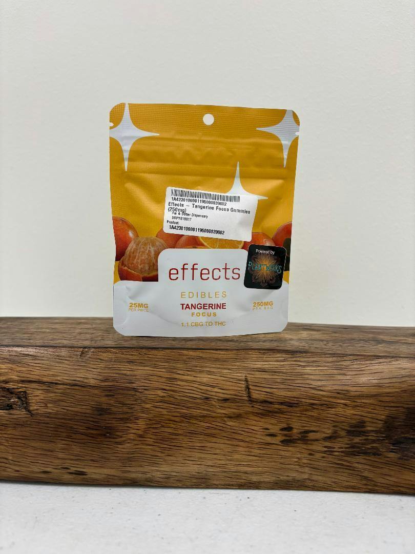 Effects - Tangerine Focus Gummies (250mg)