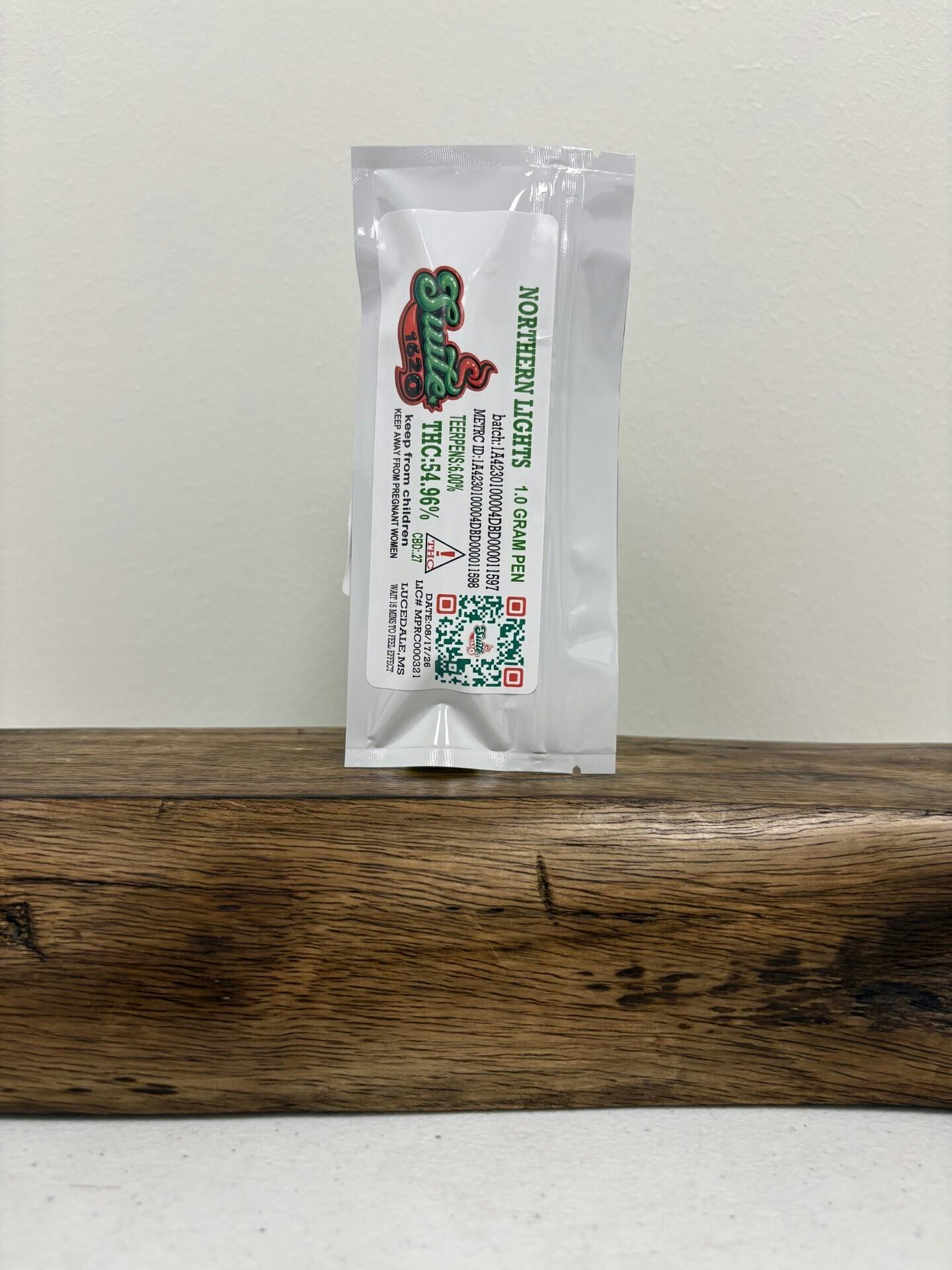 Suite 1620 - Northern Lights Disposable Vape (1g)