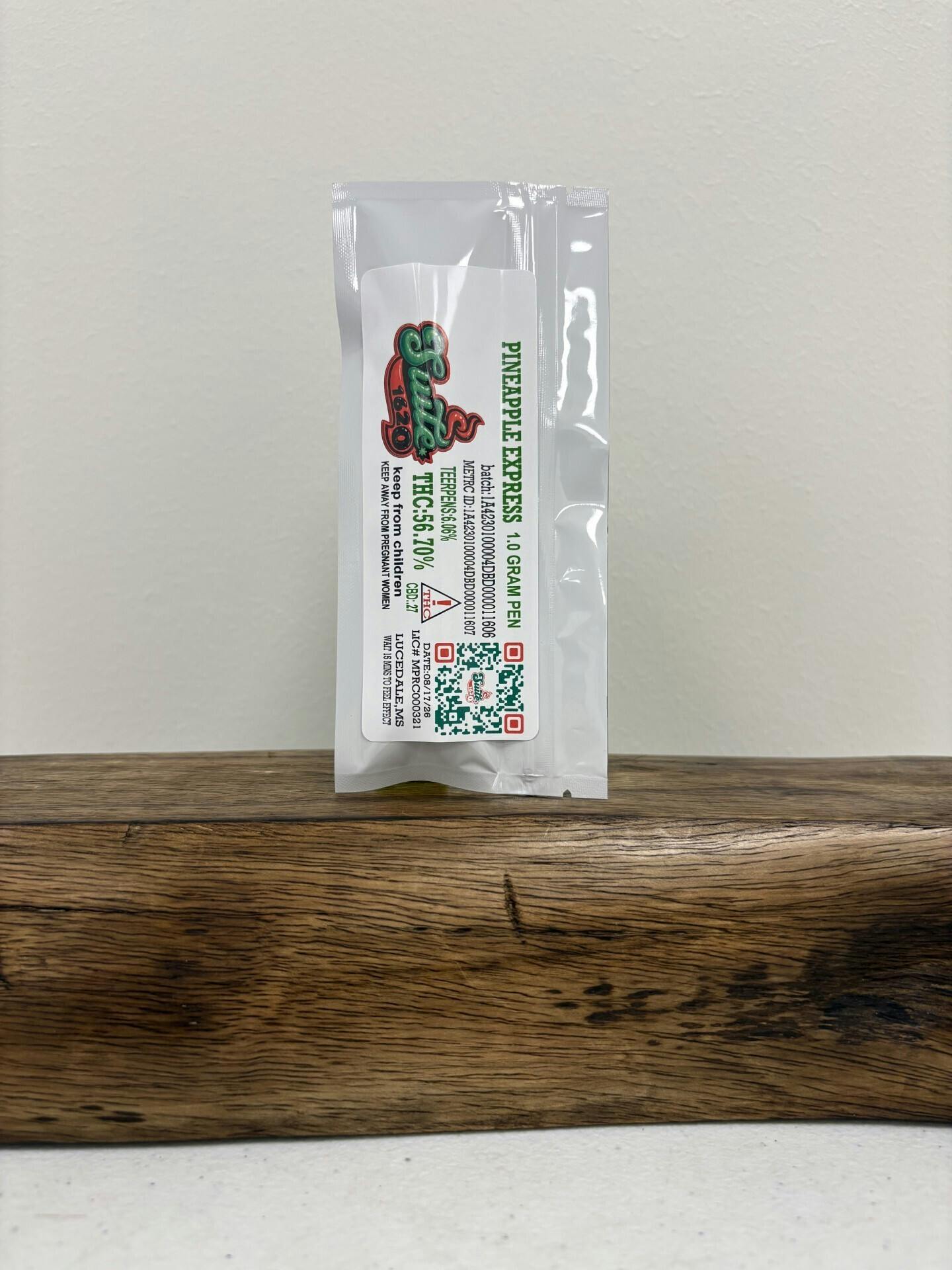 Suite 1620 - Pineapple Express Disposable Vape (1g)