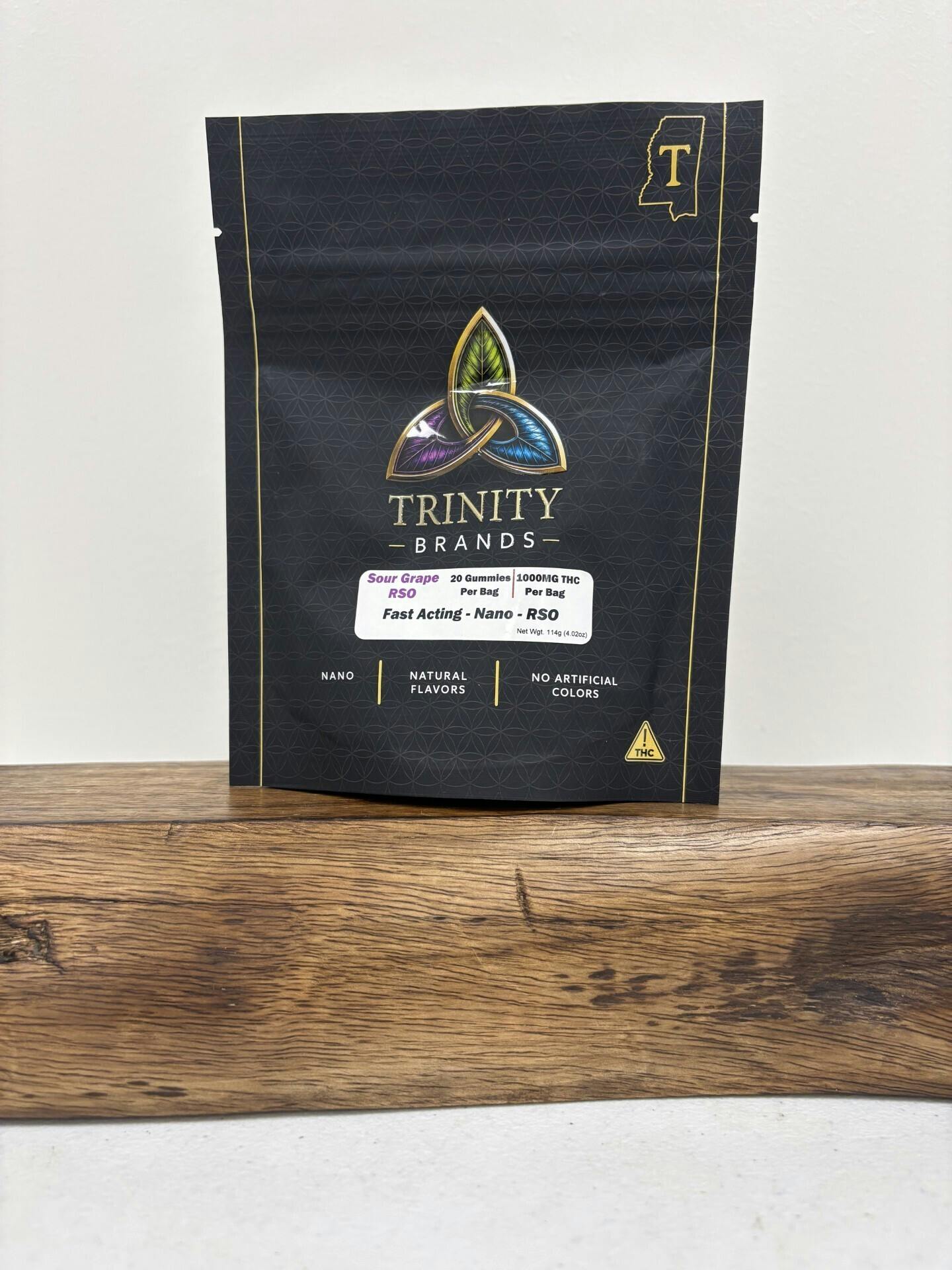 Trinity - Sour Grape RSO 20 Pack Gummies (1000mg)