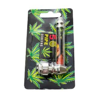 Bob Marley Metal Pipe with Screens