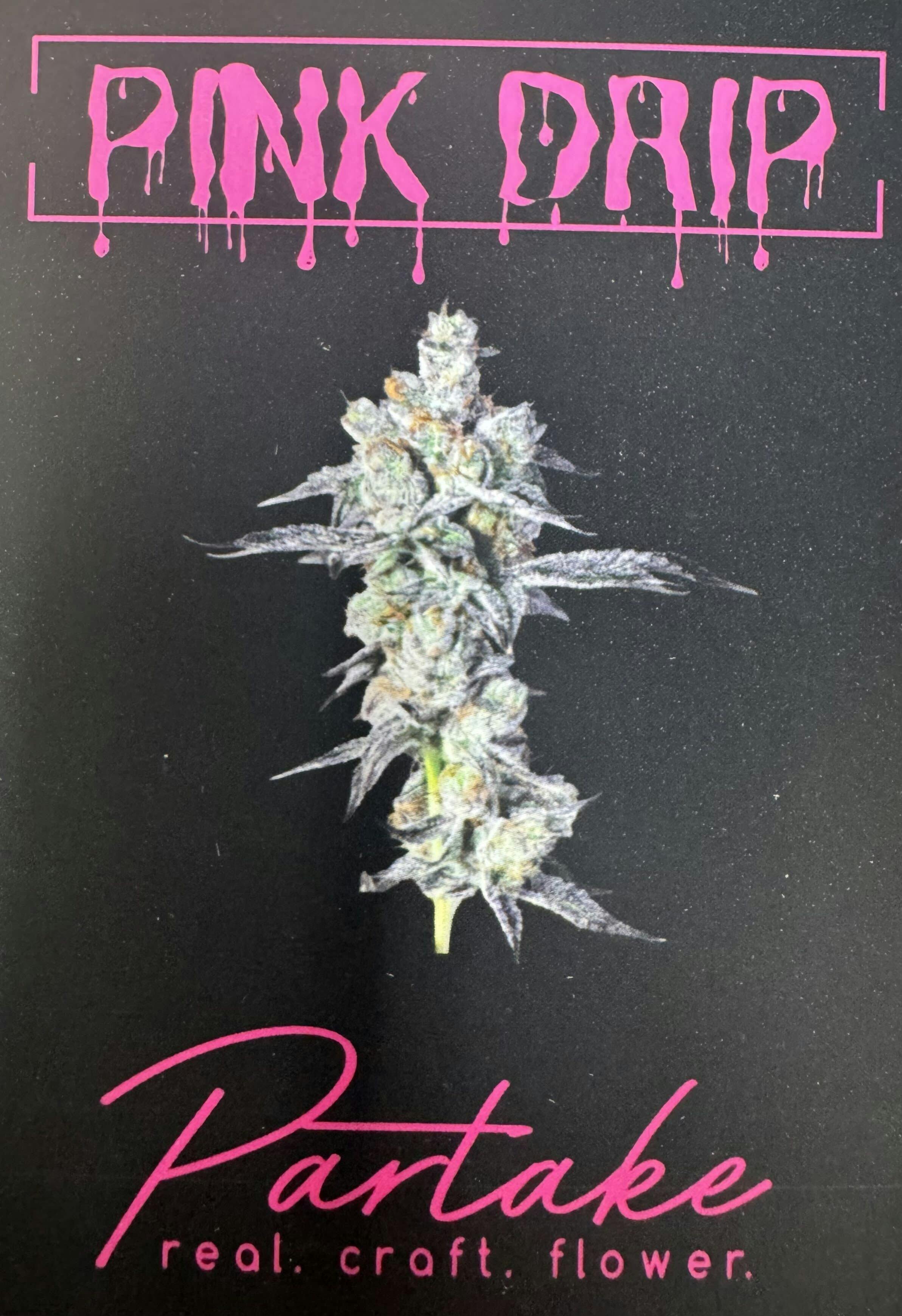 Pink Drip 28g Dried Flower
