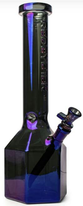 Red Eye Tek Tall Terminator Prismatic Bong 11"
