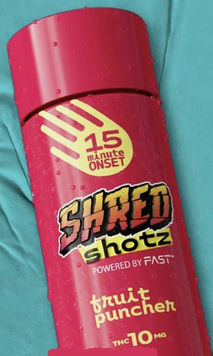 Fruit Puncher Shotz Beverage 10mg THC
