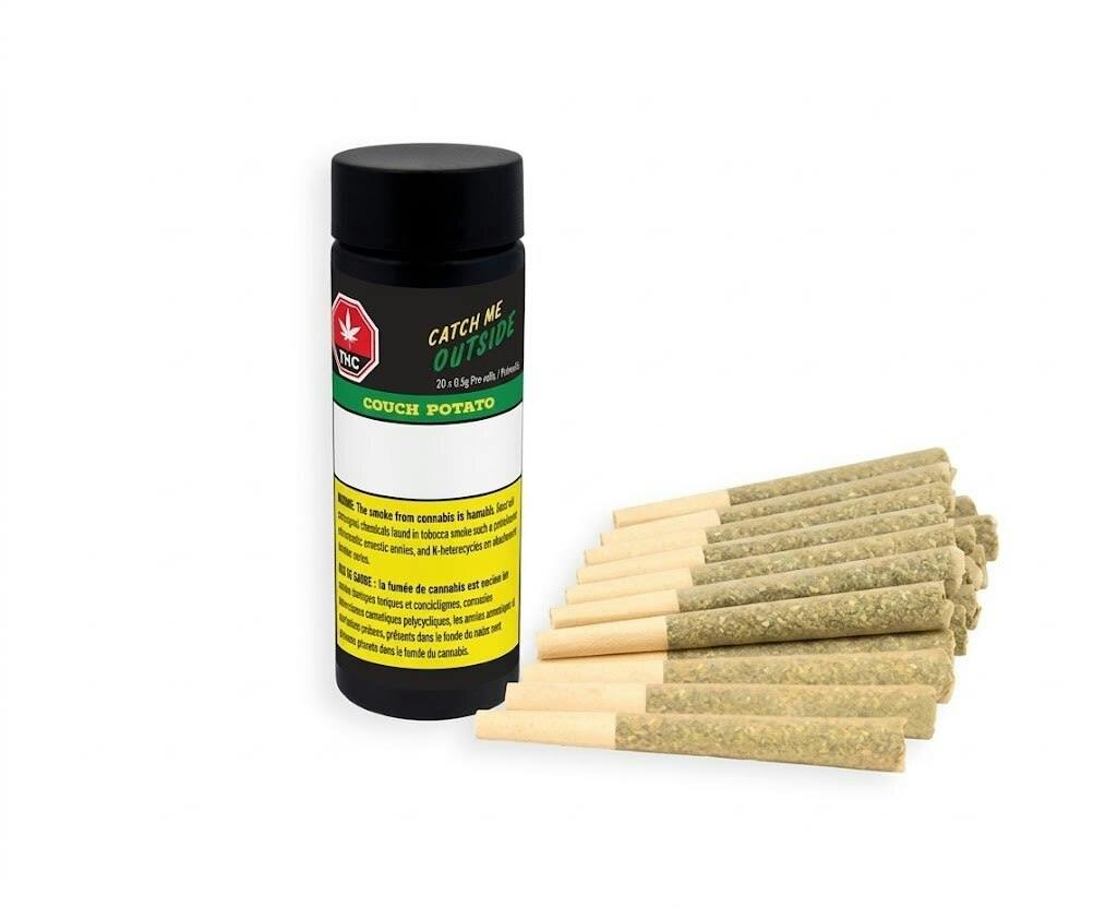 Couch Potato: Jealousy Indica Pre-Rolls 20 x 0.5g