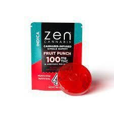 Indica Fruit Punch Single Gummy Zen