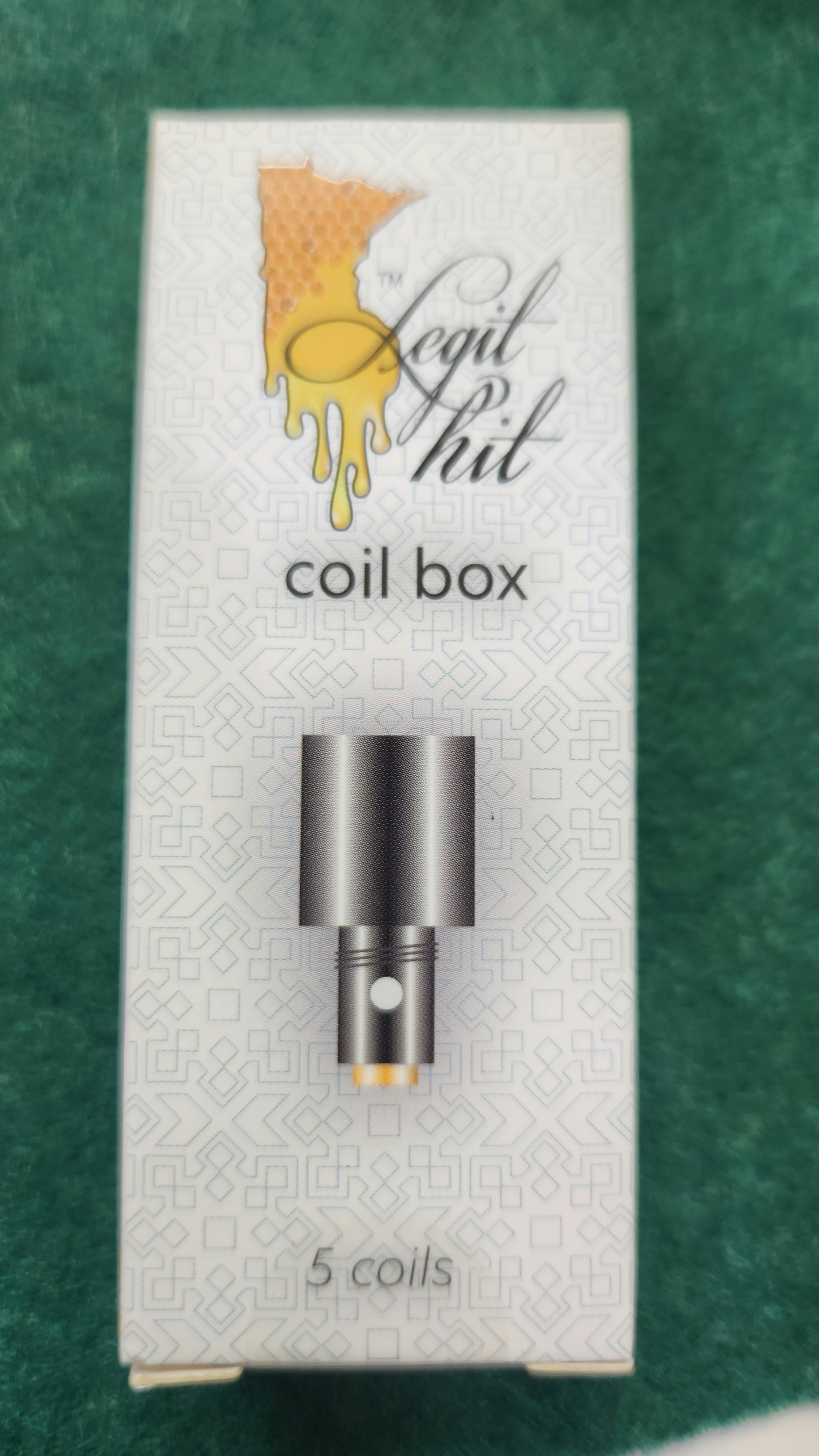 Legit Hit Replacement Coil box- 5pk