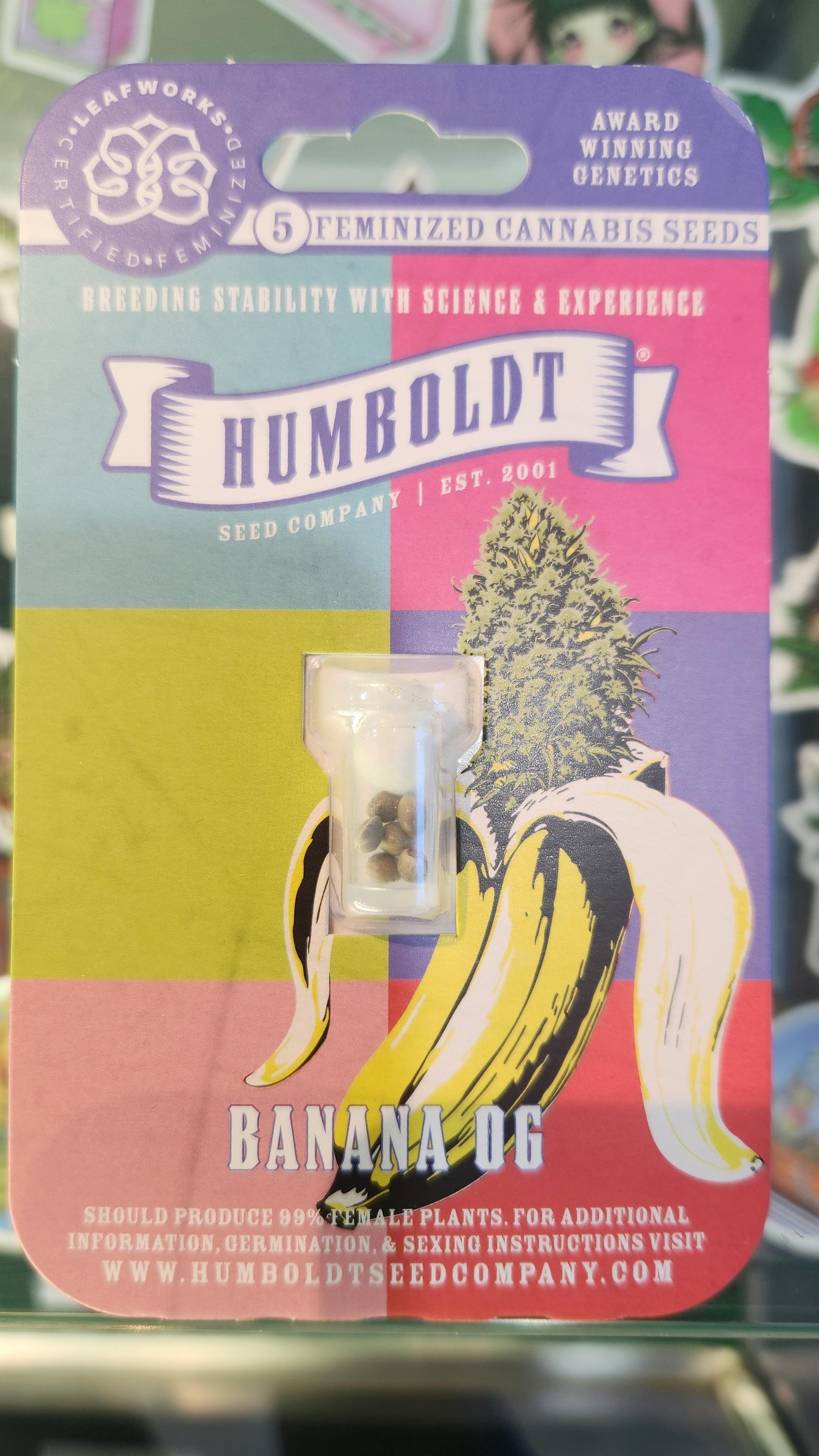 Humboldt Seeds- Banana OG