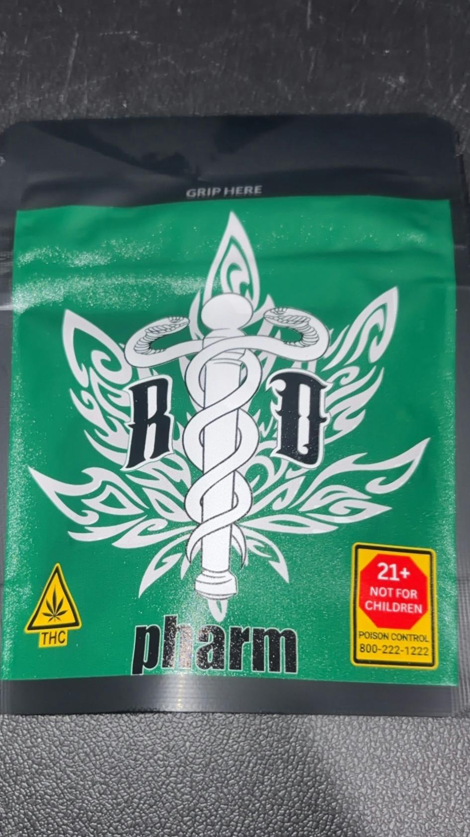 R&D Pharm Flower- Black Maple 3.5g