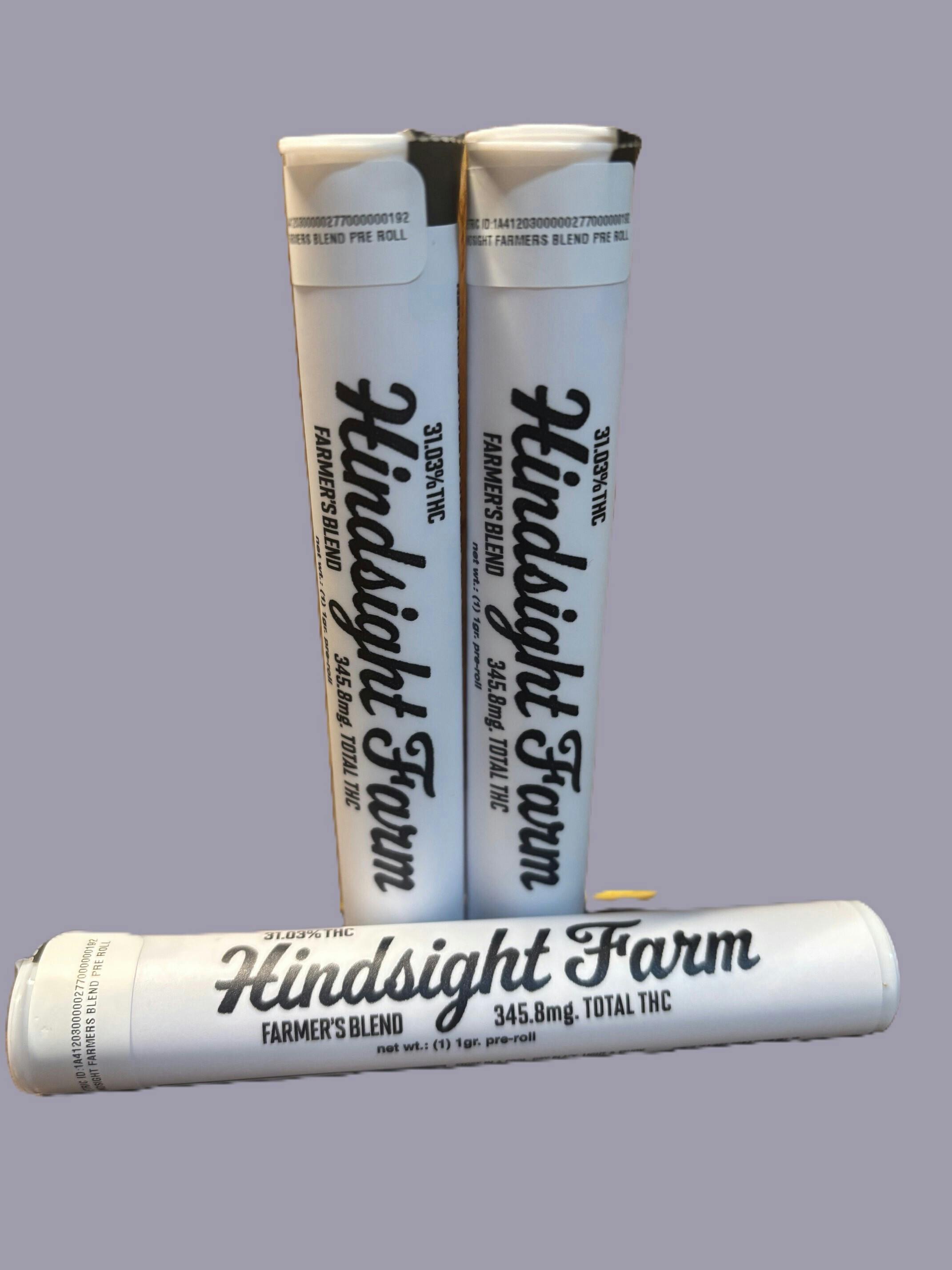 Hindsight Farm | Farmers Blend | Pre-Roll at Corner House