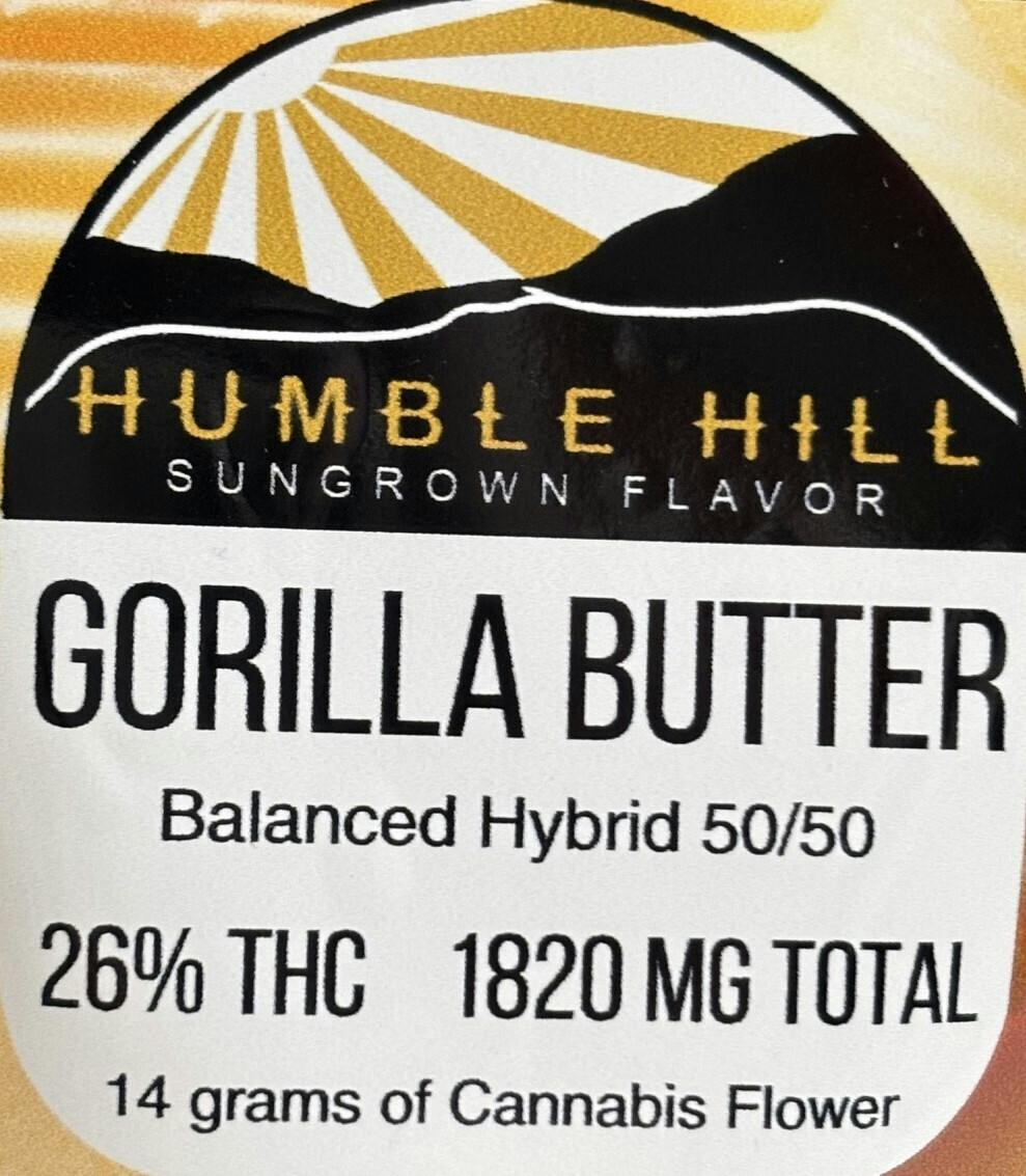 Humble Hill Farm LLC | Gorilla Butter | 14g flower