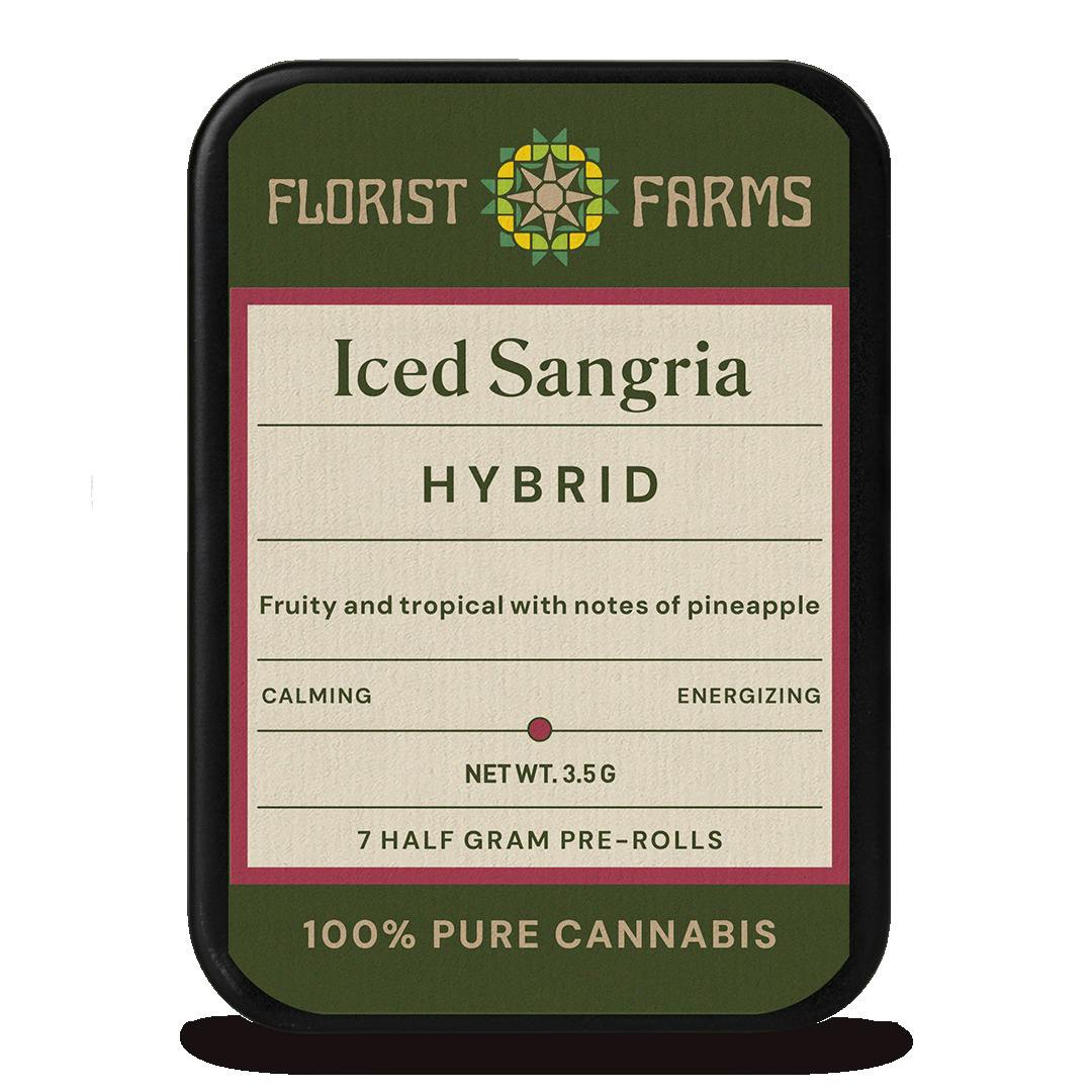 Florist Farms | Iced Sangria Pre-Rolls | .5g 7-pack