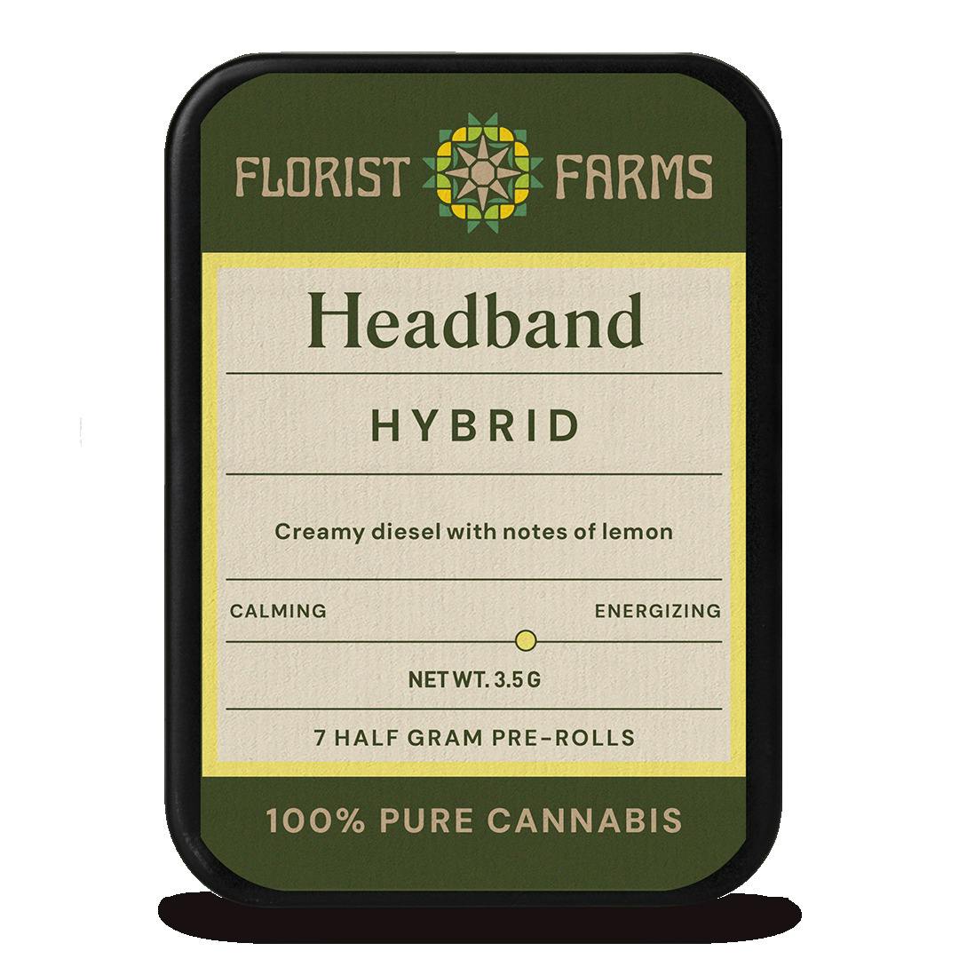 Florist Farms | Headband Pre-Rolls | .5g 7-pack