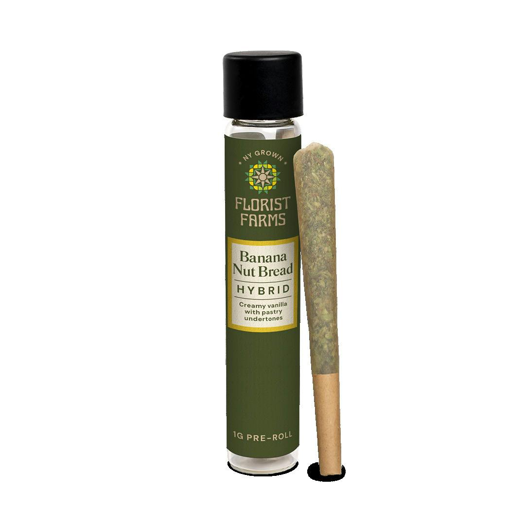 Florist Farms | Banana Nut Bread | 1g pre-roll at Corner House