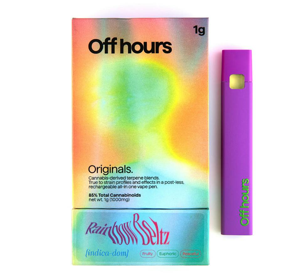 Off Hours | Rainbow Beltz | All-in-One Vape Pen at Corner House