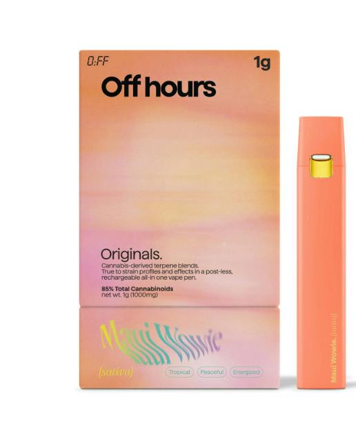 Off Hours | Maui Wowie | All-in-One Vape Pen at Corner House