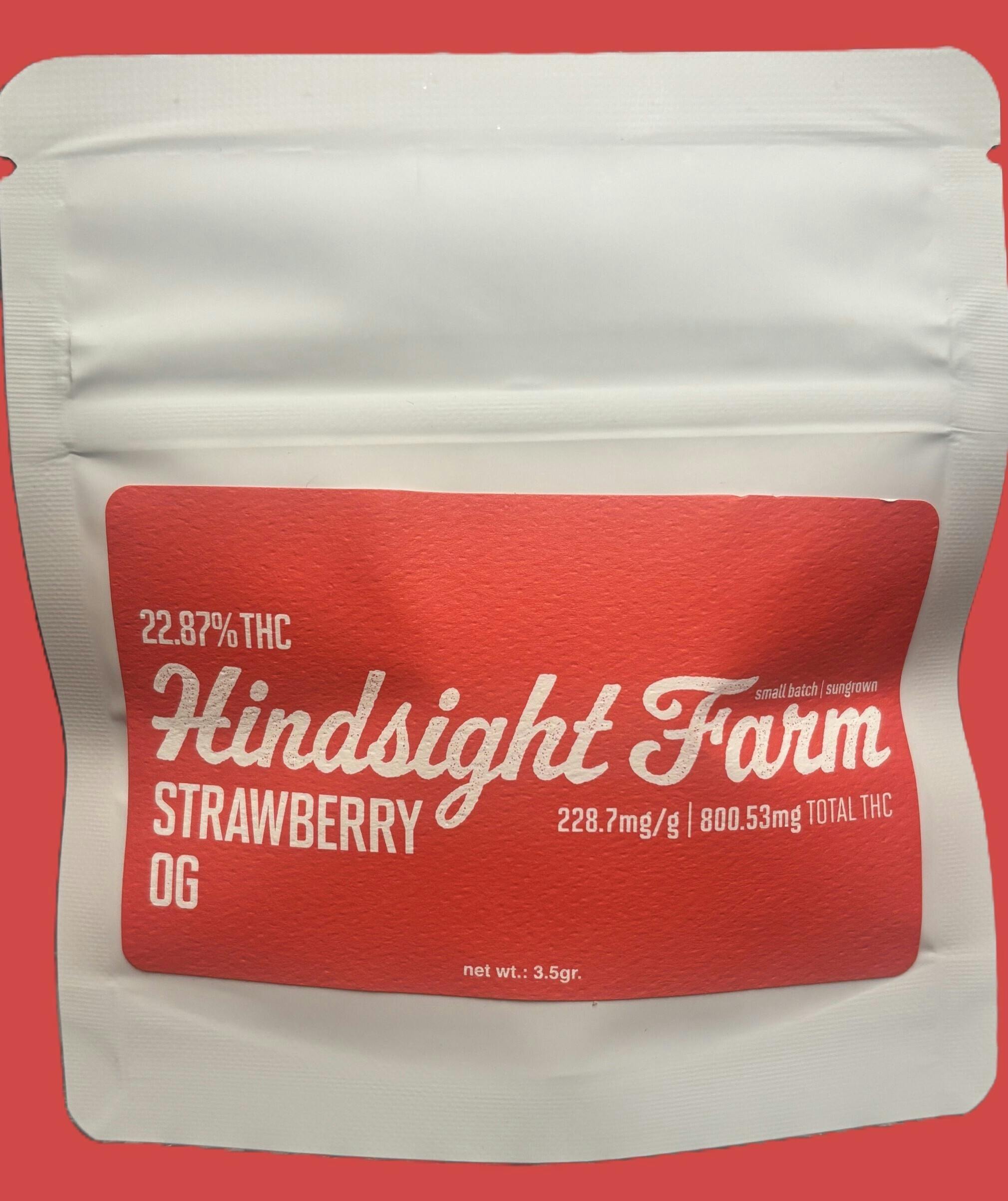 Hindsight Farm | Strawberry OG | 3.5 g Flower at Corner House
