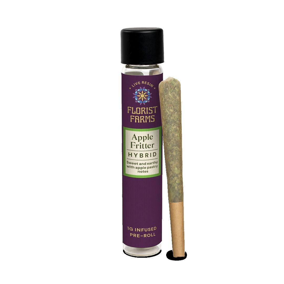 Florist Farms | Apple Fritter Live Resin Infused Pre-roll at Corner House
