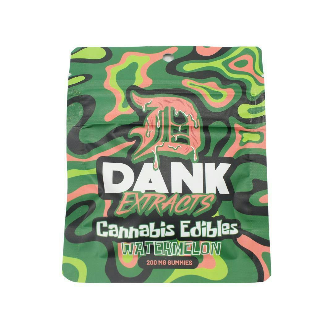 Dank Extracts- Watermelon 200mg Gummies