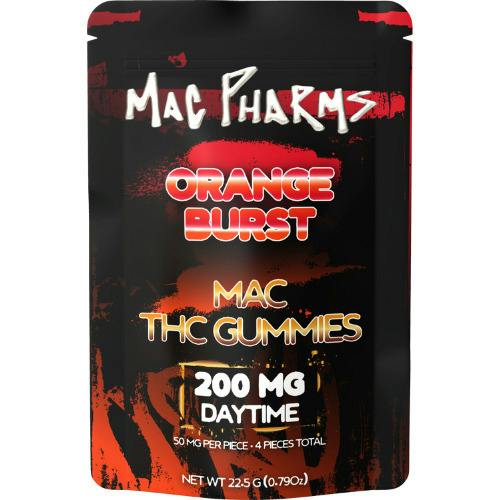 Mac Pharms - Orange Burst Gummies - 4pk.