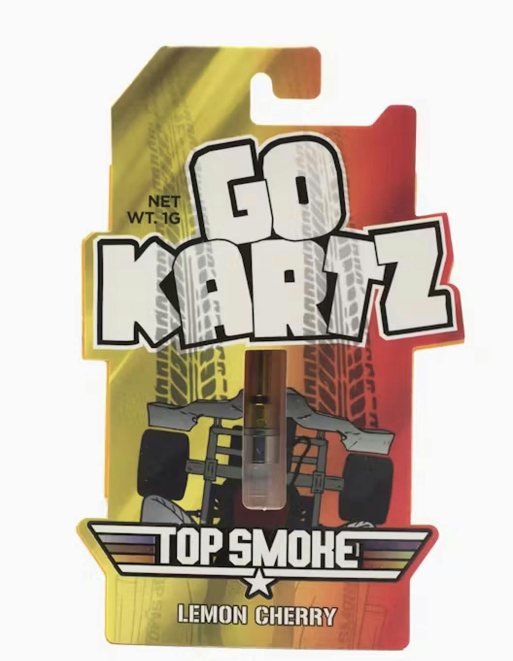 Go Kartz by Top Smoke | Distillate 510 Carts | Lemon Cherry