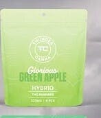 Thunder Canna Green Apple 200MG Gummies 4CT