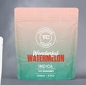 Thunder Canna Watermelon 200MG Gummies 4CT