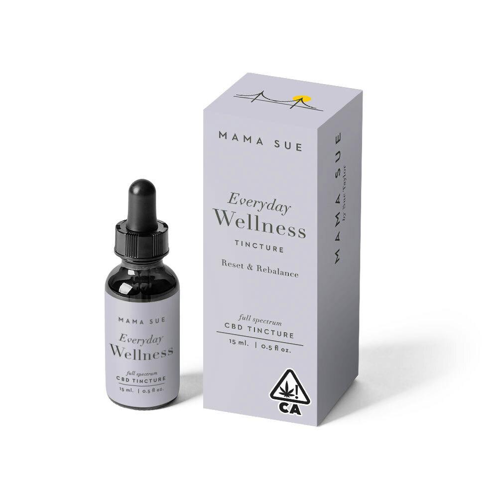 EVERYDAY WELLNESS FULL SPECTRUM CBD TINCTURE-DROPPER-15ML-(546MG CBD/33MG THC)