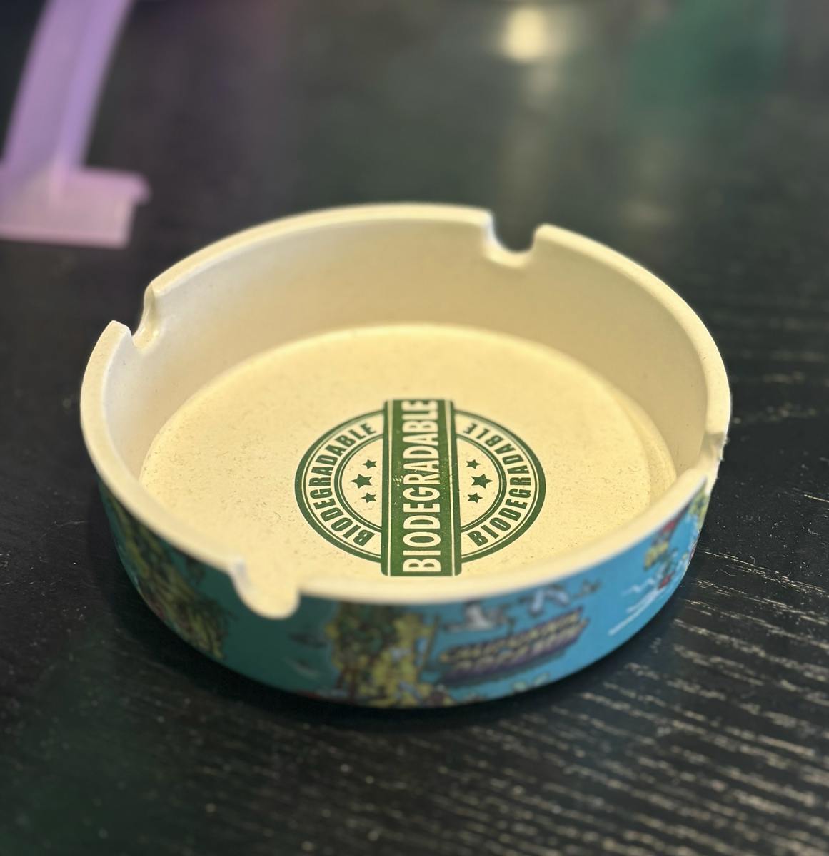 Bamboo Biodegradable Ash Tray