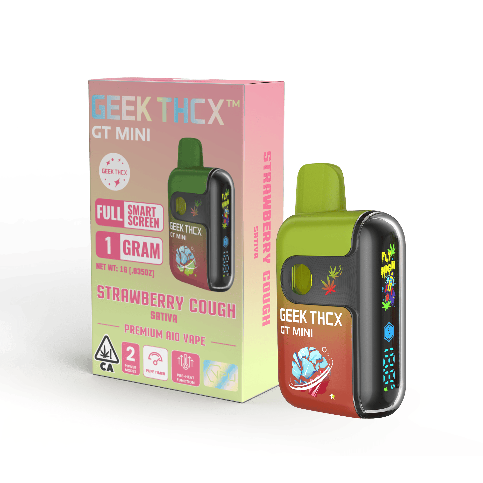 GEEK THCX | Strawberry Cough | Disposable | 1g