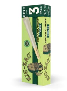 Organic Hemp Cones King Size 3 Pack