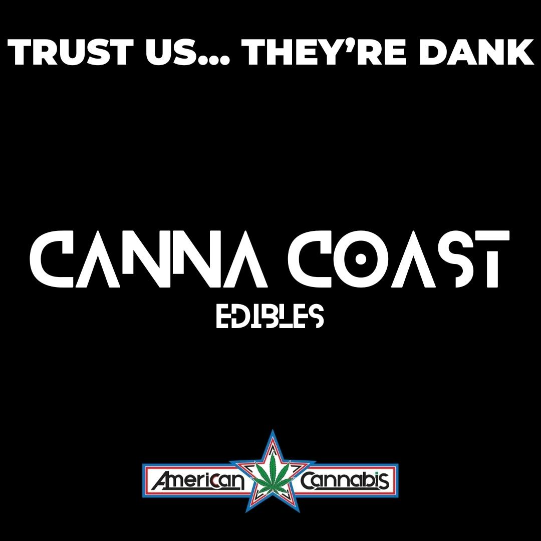 [Edibles] Canna Coast Blue Raspberry 1:1 THC:CBN 1000mg [Indica]