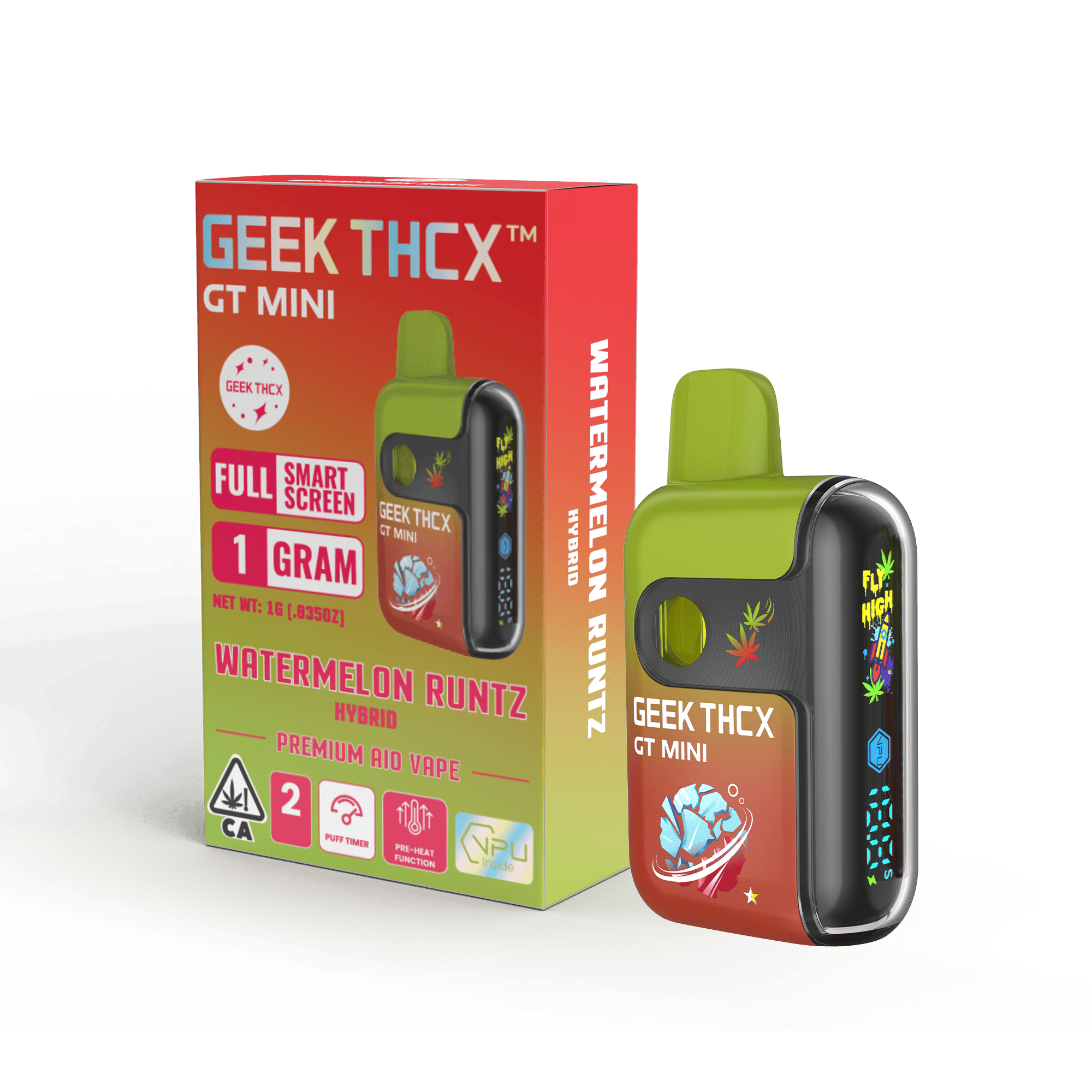 GEEK THCX - 1g AIO - White Gummy Ice
