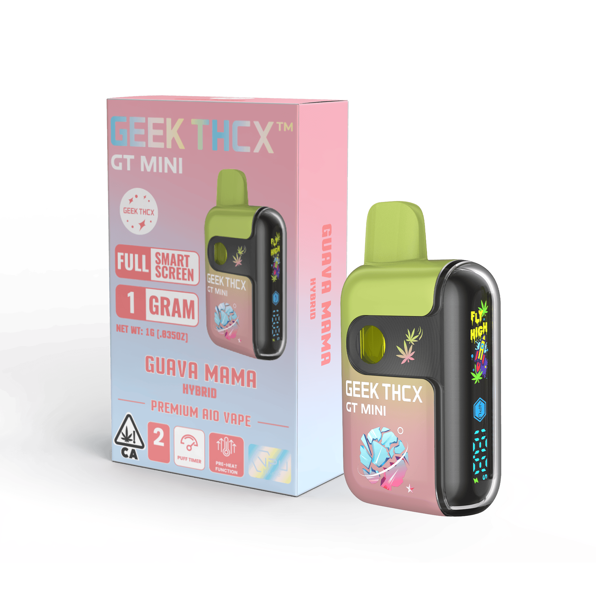 GEEK THCX - 1g AIO - Guava Mama