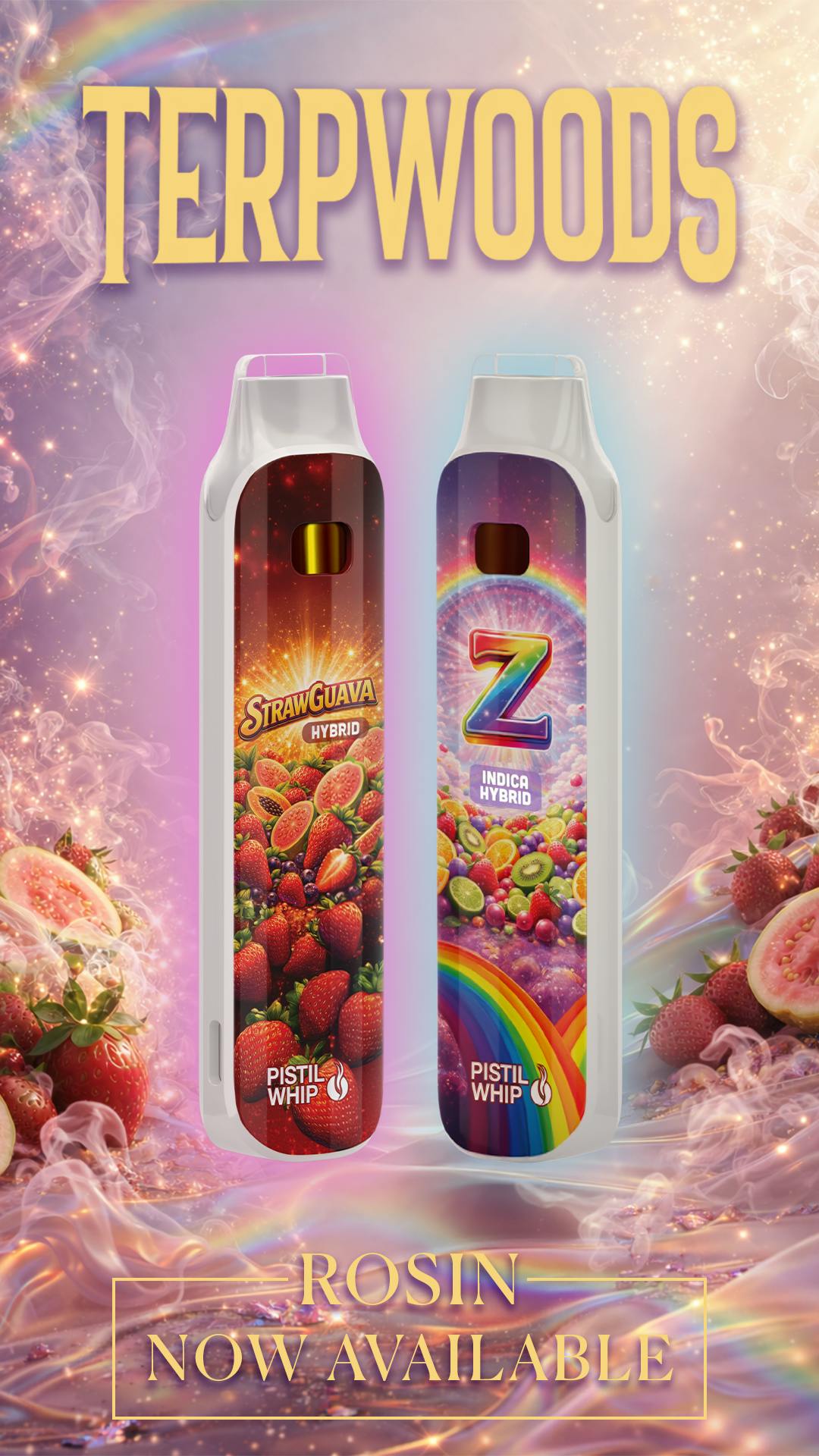 Terpwoods x Pistil — Whip - - Strawguava