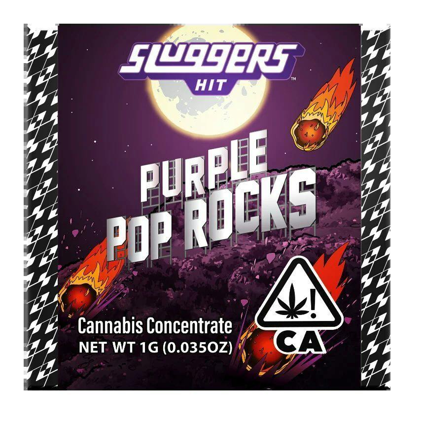 Sluggers - 1g Live Rosin - Purple Pop Rocks