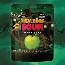 Final Boss Sour Gummy - Green Apple