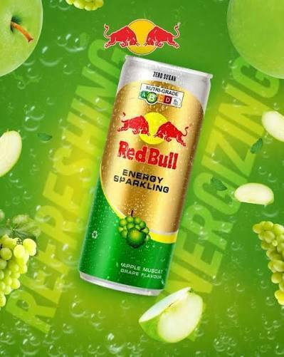 Worldwide Snacks - Red Bull - Apple & Muscat Green Grape
