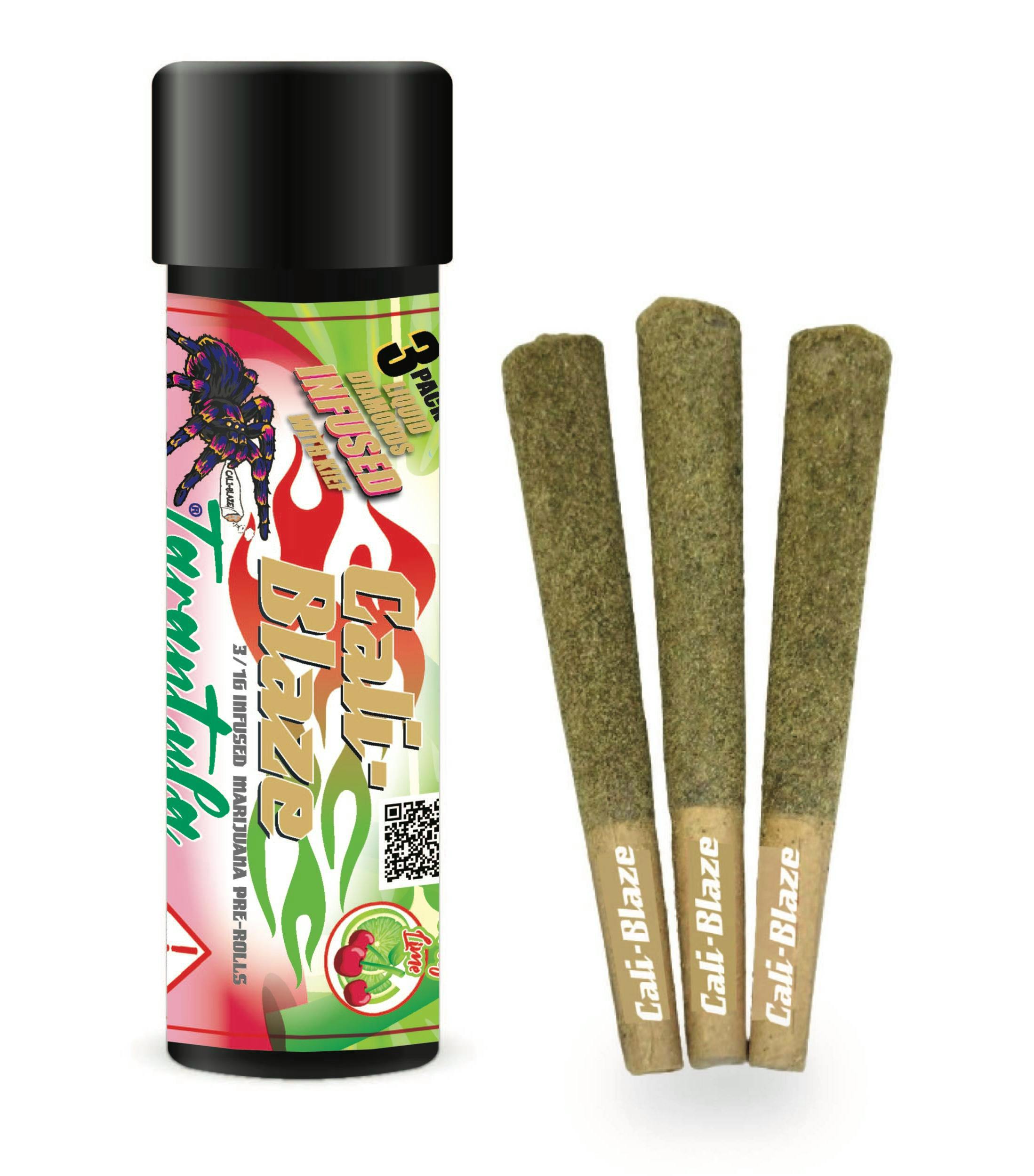 Cali Blaze - Cherry Lime - Mango Sunshine - Tarantula 3pk