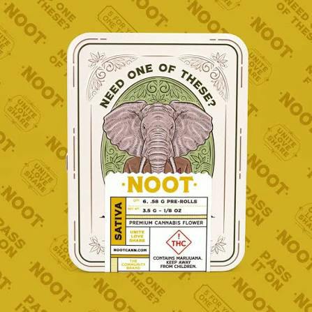 Noot - Lilac Diesel - Pre-Rolled 6pk - 3.5G