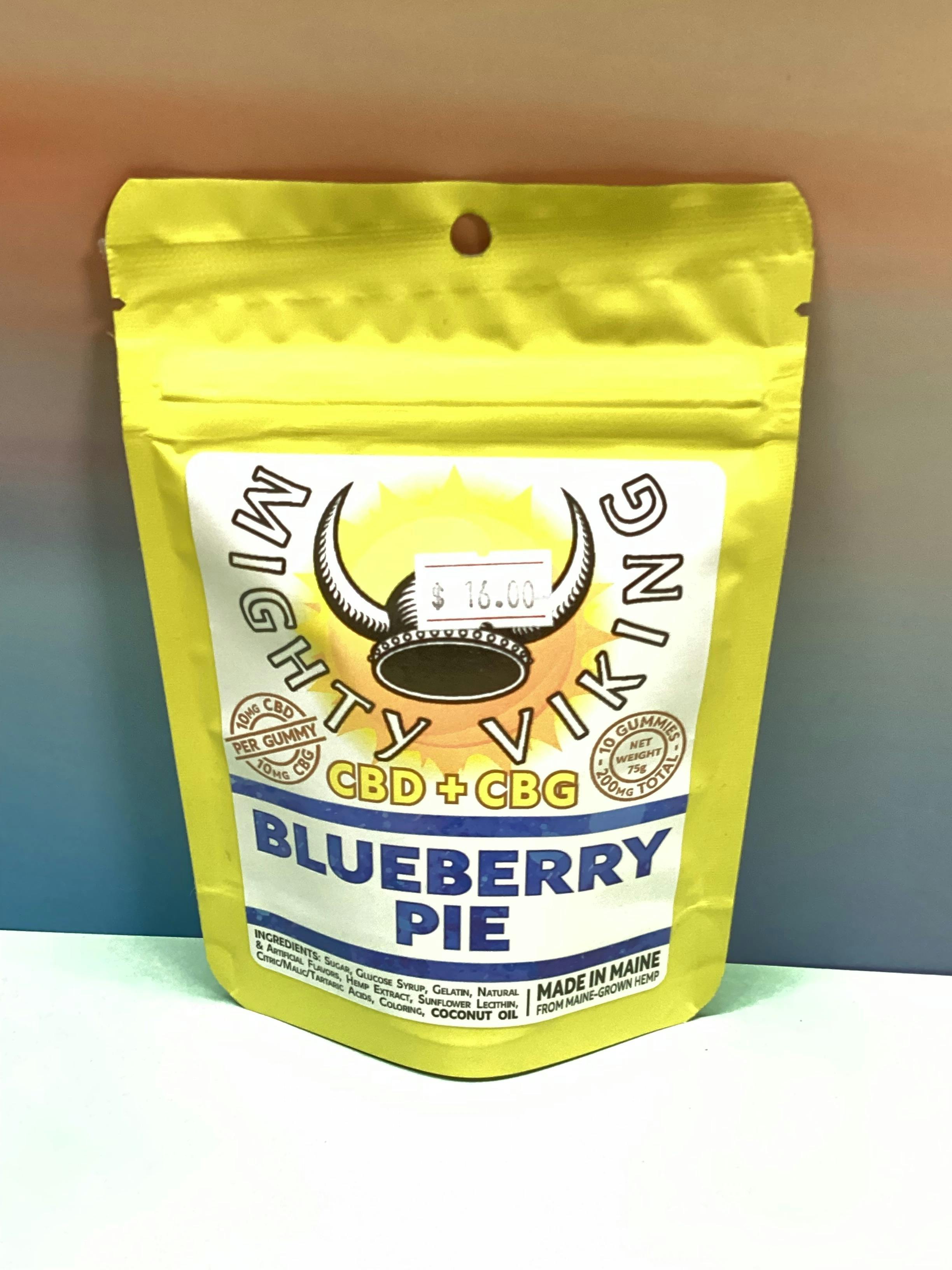 Mighty Viking- Blueberry Pie- Day Time- CBD/CBG- 200mg