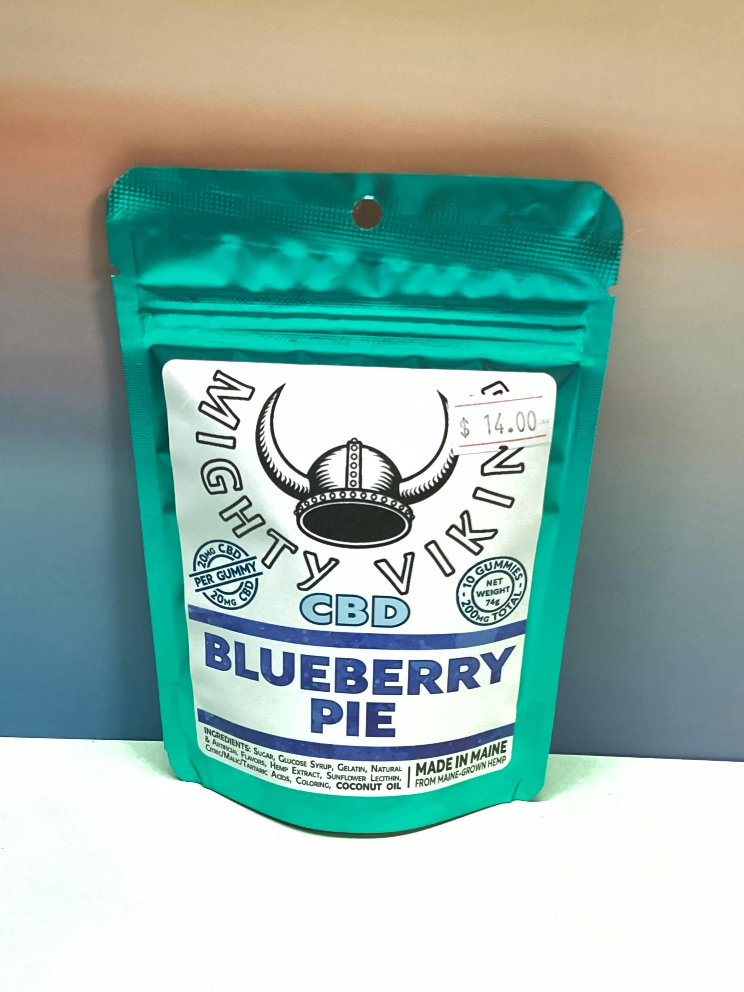 MIghty Viking- Blueberry Pie- Anytime- CBD- 200mg