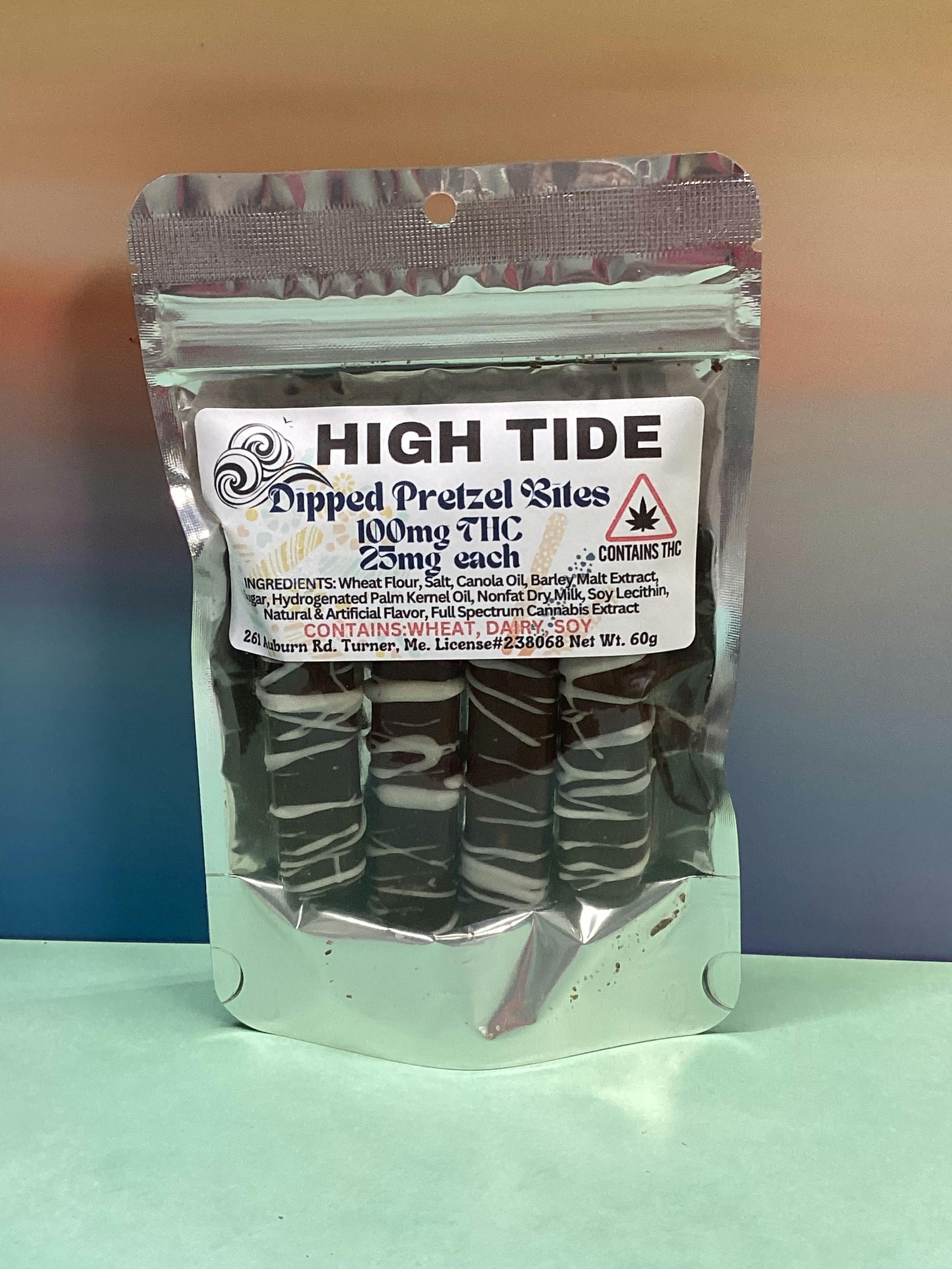 High Tides- Dipped Pretzel Bites- 100MG
