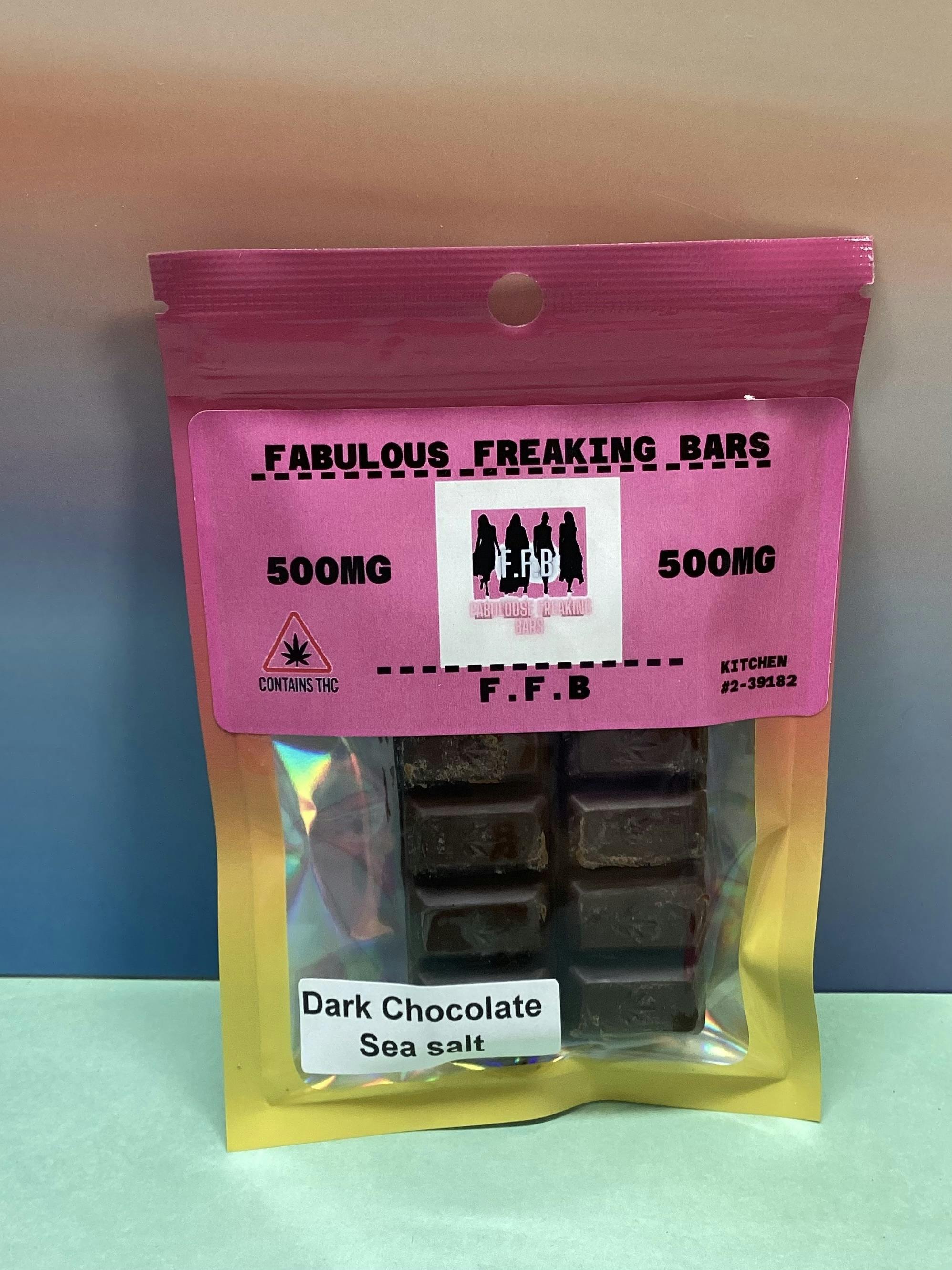 Dirt Road Acres-Sea Salt- Dark Chocolate- Fabulous F*cking Bars- Distillate- 500mg