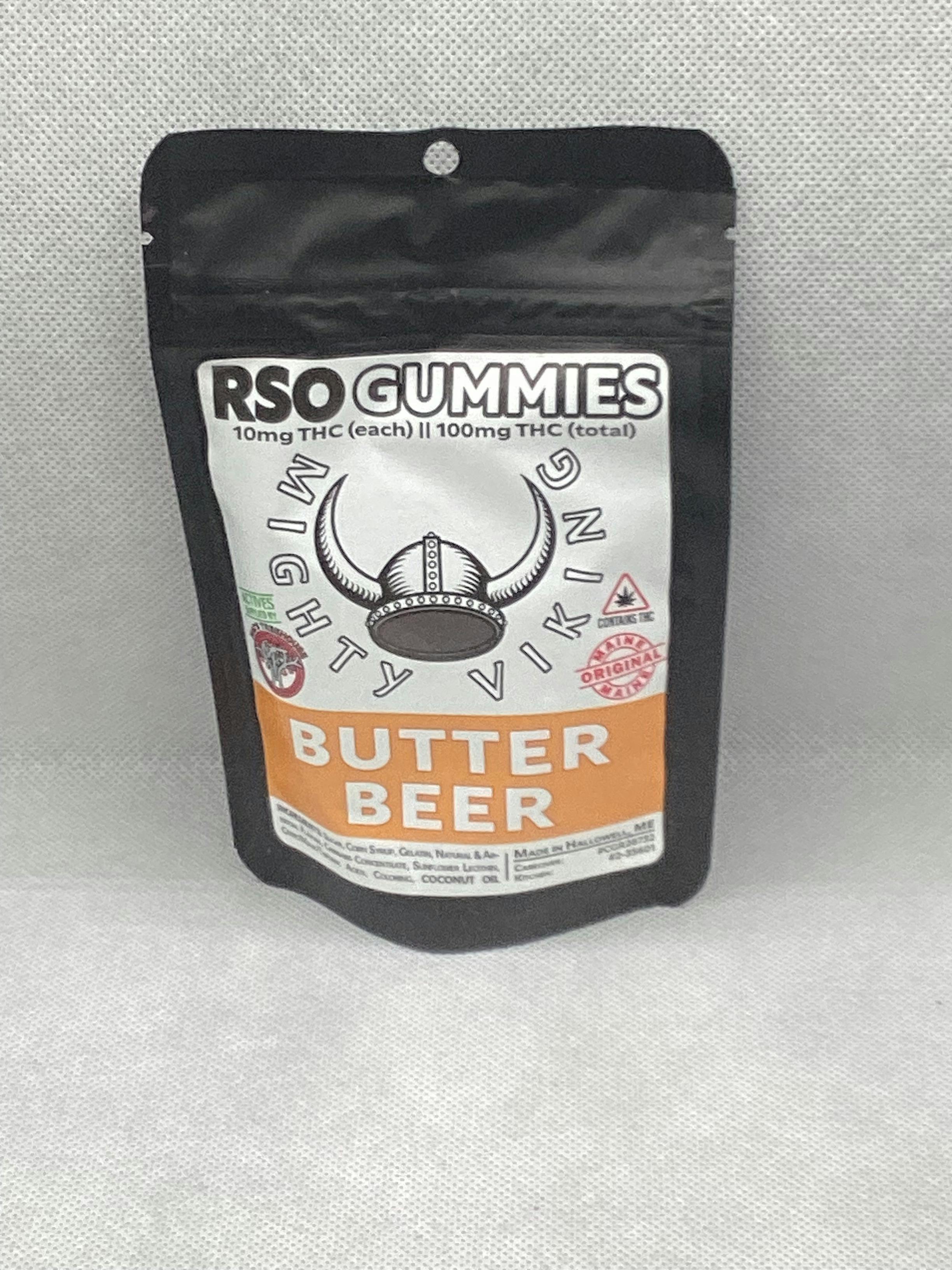 Mighty Viking- Butter Beer- Gummies- RSO- 100mg