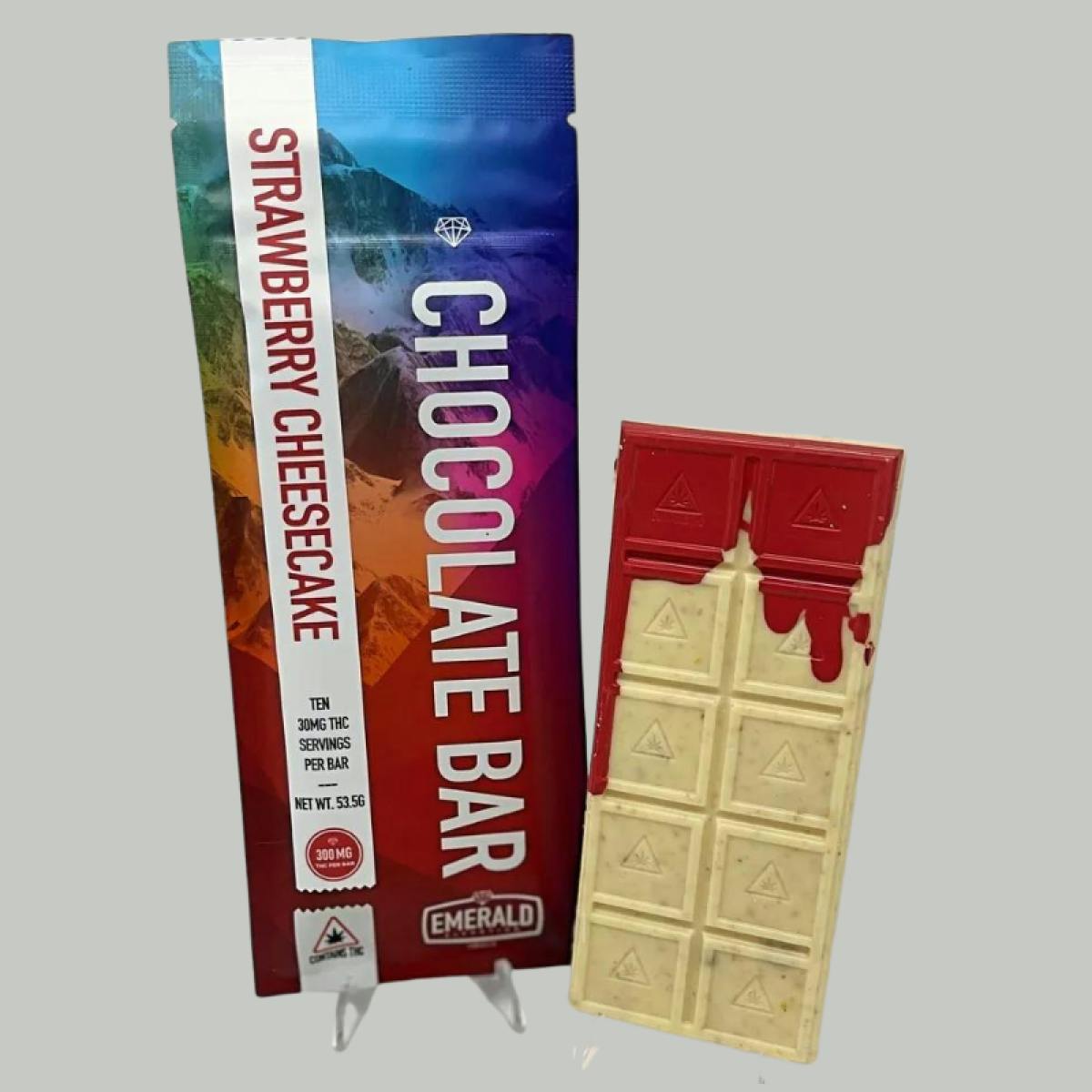 Emerald Elevation- Strawberry Cheesecake- Chocolate Bar- 500mg