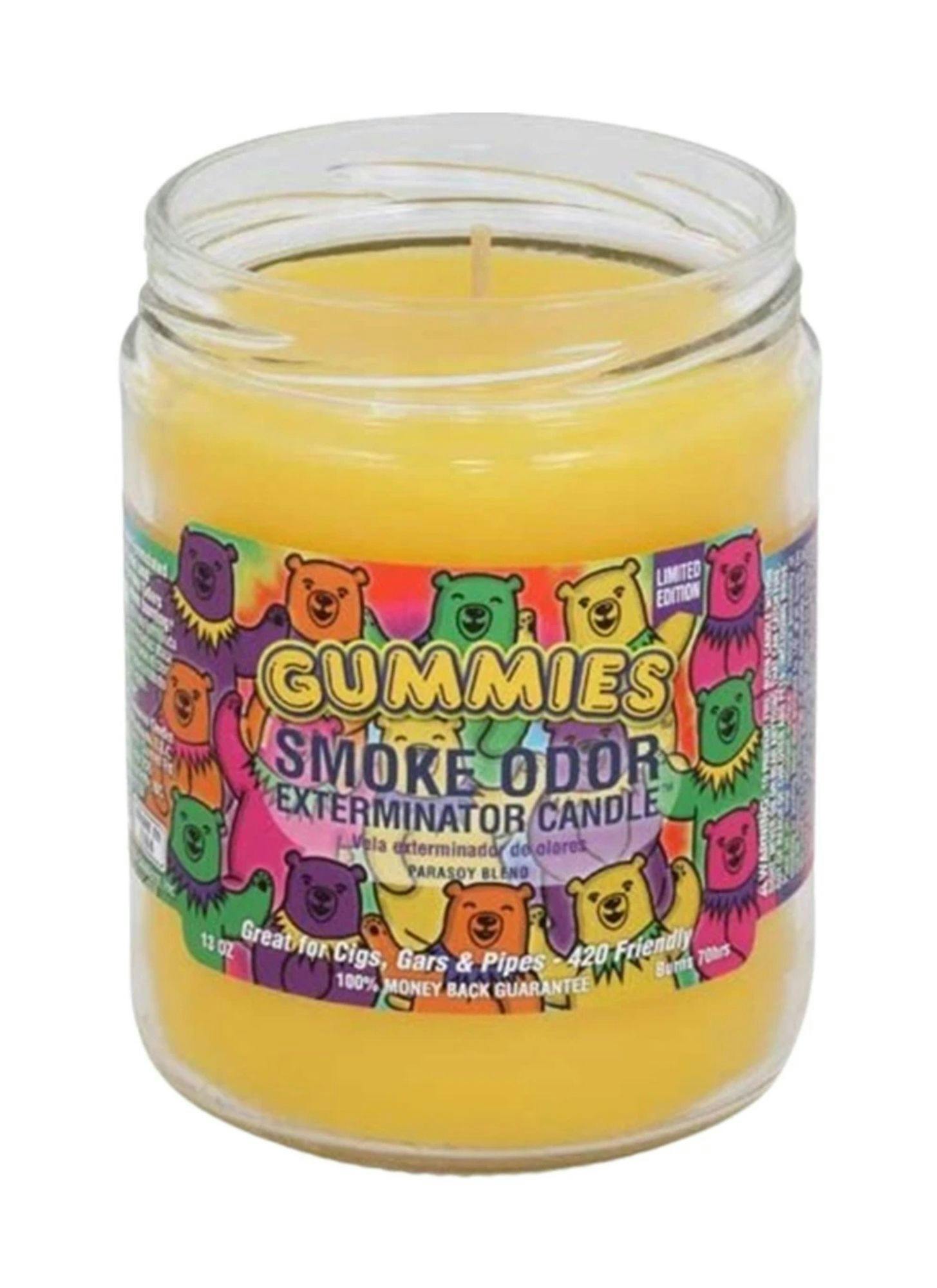 Marketing Wholesale- Gummies- Smoke Odor Eliminator- Candle- 13oz.