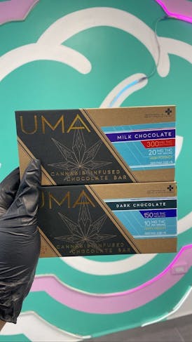 UMA Milk Chocolate Bar 300mg