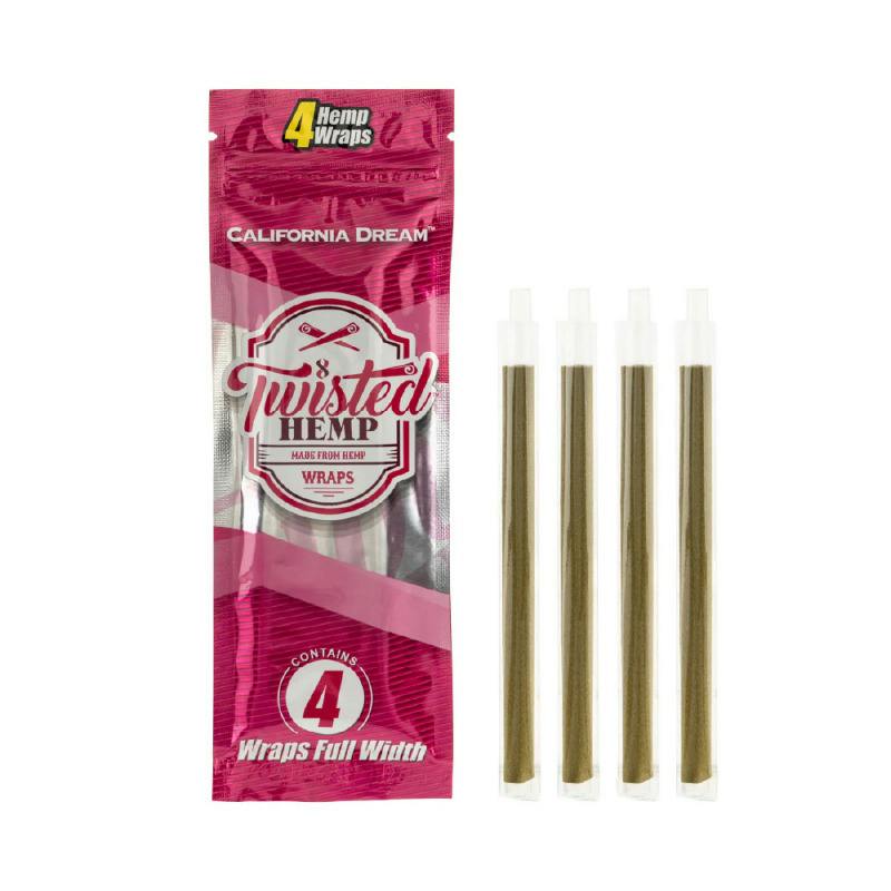 Twisted Hemp - Cali Dream Blunt Wraps 4pk